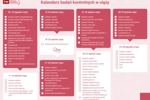 Harmonogram ciąży: Przewodnik po wizytach i badaniach krok po kroku