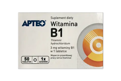 Dlaczego witamina B1 jest na receptę? Lek czy suplement?