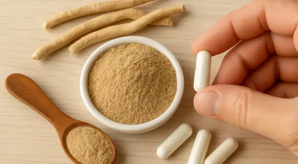 Ashwagandha: Jak zażywać bezpiecznie? Dawkowanie, pory, skutki uboczne