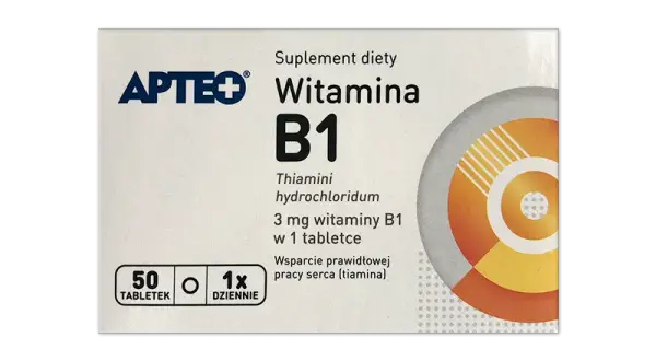 Dlaczego witamina B1 jest na receptę? Lek czy suplement?
