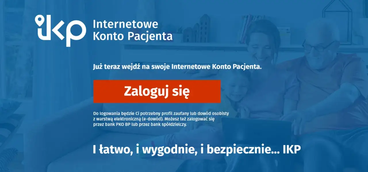 Internetowe Konto Pacjenta IKP logowanie