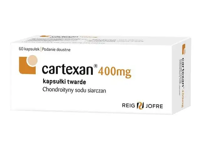 opakowanie Cartexan 400 mg kapsułki